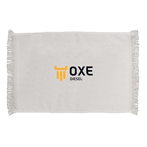 Premium 11" x 18" 385 GSM Cotton Velour Rally Towel