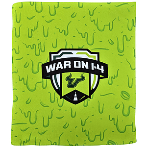 15" x 18" Sublimated Serged Hem Microfiber Rally Towel