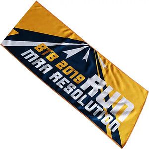 12" x 31.5" Sublimated Mesh Cooling Towel