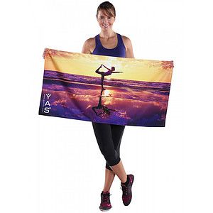 16" x 25" Sublimated Super Soft Silk Touch Velour Golf Towel