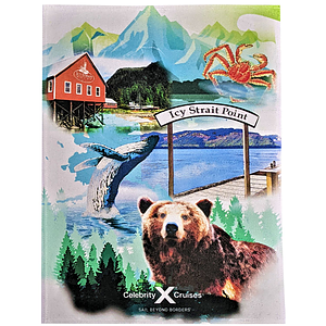 16" x 25" Sublimated Super Soft Silk Touch Velour Golf Towel
