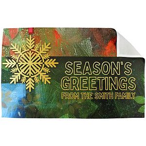 16" x 26" Sublimated Hemmed Flat Woven Tea Towel