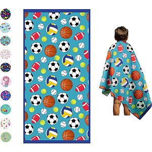 22″ X 42″ Sublimated Silk Touch Velour Bath/Sports Towel