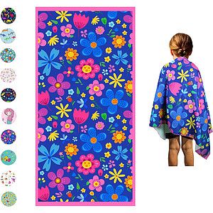 22″ X 42″ Sublimated Silk Touch Velour Bath/Sports Towel