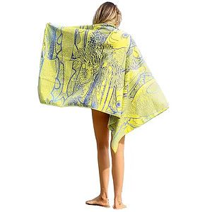 28″ X 58″ Sublimated Silk Touch Velour Beach Towel
