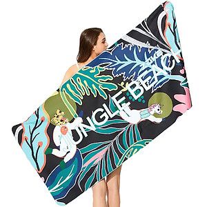 30″ X 60″ Sublimated Silk Touch Velour Beach Towel