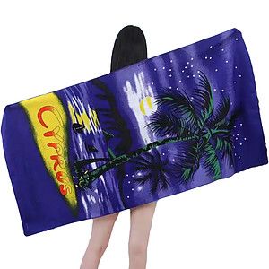 30″ X 60″ Sublimated Silk Touch Velour Beach Towel
