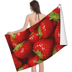 30″ X 60″ Sublimated Self-Hemmed Silk Touch Velour Beach Towel