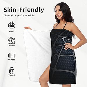 30″ X 60″ Sublimated Self-Hemmed Silk Touch Velour Beach Towel