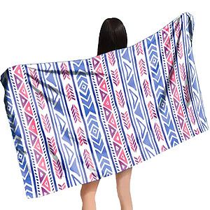35″ X 70″ Premium Sublimated Silk Touch Velour Beach Towel