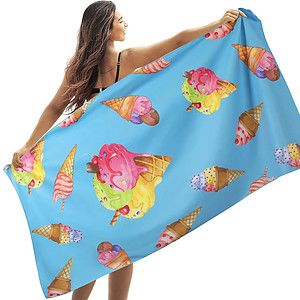35″ X 70″ Premium Sublimated Silk Touch Velour Beach Towel