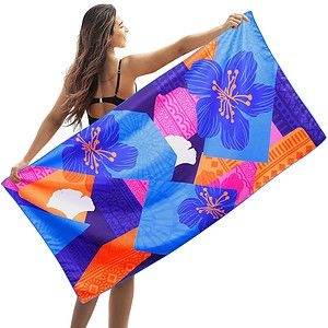 35″ X 70″ Premium Sublimated Silk Touch Velour Beach Towel