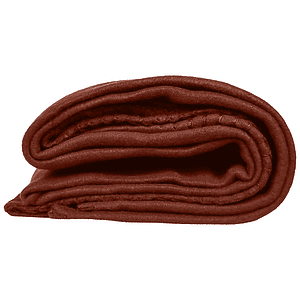 260 GSM Polar Fleece Throw Blanket with Matching Whipstitch Trim 50"x 60"