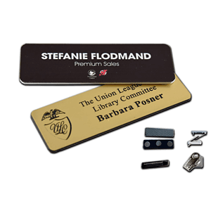 1" x 3" Name Badge Digitally Printed