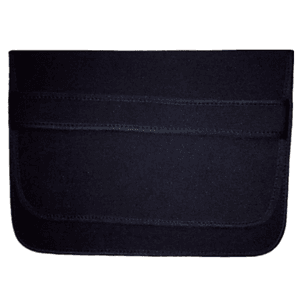 Neoprene Laptop Sleeve w/ Front Flap & Elastic Closure