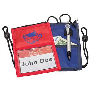 WALLET WITH ROPE LANYARDS
