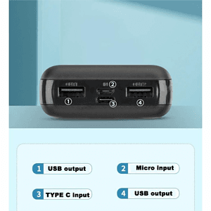 Compact Power Bank With Huge Capacity
