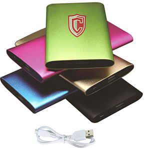 4000mAh Slim Aluminum Power Bank