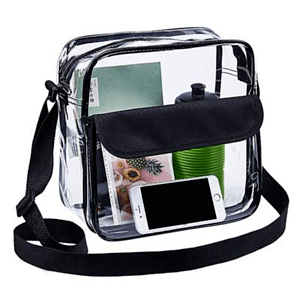 Fashion Clear Purse Handbag PVC Transparent Crossbody Bag