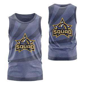 Unisex 150 GSM Poly Interlock Performance Sublimation Tank Tops