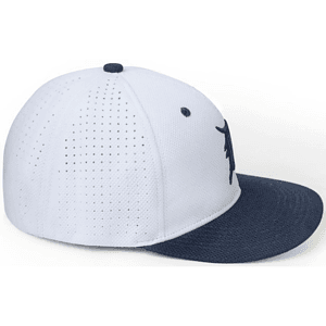 Premium 6-Panel Mid Crown Perforated back 4-Panels Vapor Tech Fabric Spandex Shape Cap