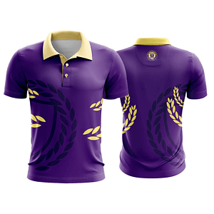 Unisex 75D Pique  Sublimation Full Color Polo Shirt
