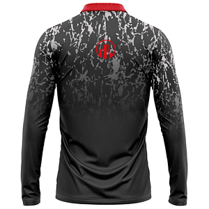 Unisex 180 GSM Poly Interlock Sublimation Long Sleeve Polo Shirts