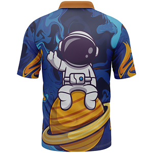 Youth 180 GSM Spandex Milk Silk Sublimation Polo shirts