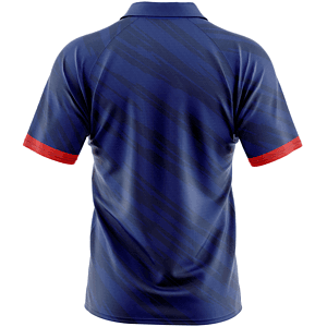 Unisex 180 GSM Poly Interlock Sublimation Short Sleeve Polo Shirts