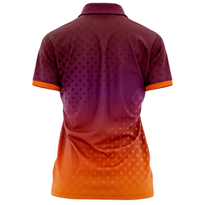 Women's 180 GSM Poly Interlock Sublimation Polo Shirts