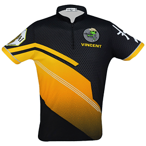 Unisex 75D Pique Sublimation Full Color Zipper high neck