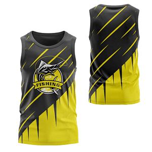 Unisex 150 GSM Short Hole Mesh Performance Sublimation Tank