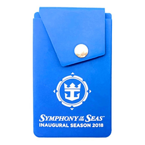SILICONE PHONE WALLET STAND WITH BUTTON POCKET