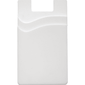 USA Silicone Adhesive Phone Wallet w/ Dual Pocket