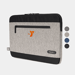 RejuVe® MILANO Recycled Heather Modern Sleek Professional 16" Laptop Sleeve