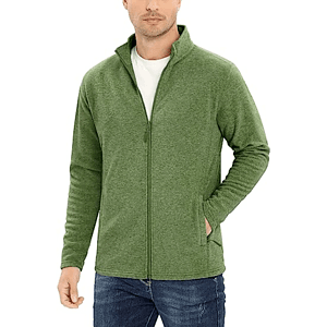 REPREVE® - Men's rPET Full Zip Fleece Jacket w/ Antibacterial