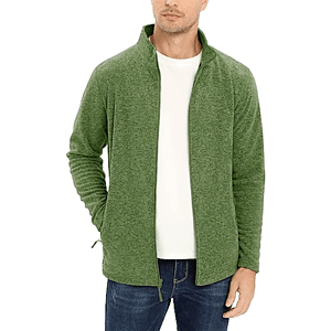 REPREVE® - Men's rPET Full Zip Fleece Jacket w/ Antibacterial