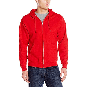 REPREVE® - Men's Recycled Zipper Hoodie w/ Kangaroo Pocket & Antibacterial