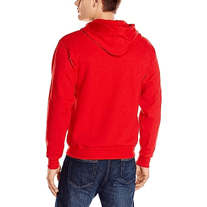 REPREVE® - Men's Recycled Zipper Hoodie w/ Kangaroo Pocket & Antibacterial