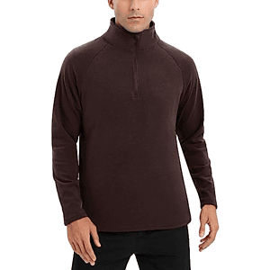 REPREVE® - Men's rPET 1/4 Zipper Raglan Fleece Pullover w/ Wrinkle Resistance