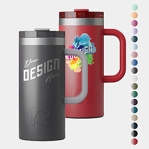 16 oz RTIC® Stainless Steel Ceramic Lined Road Trip Travel Mug