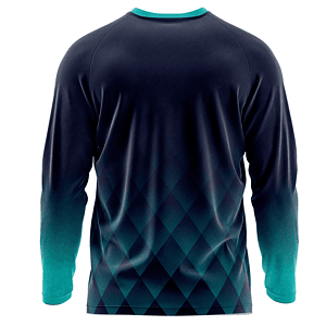 Unisex 180 GSM Poly Interlock Sublimation Long Sleeve T-Shirt