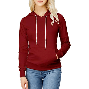 REPREVE® - Women's Recycled Fleece Hoodie w/ Kangaroo Pocket & Antibacterial