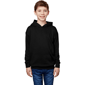 REPREVE® - Youth Recycled Pullover Hooded Sweatshirt w/ Wrinkle Free