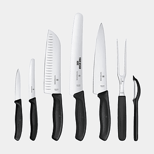 Victorinox® - Swiss Army German Made 7-Piece Kitchen Knife Set
