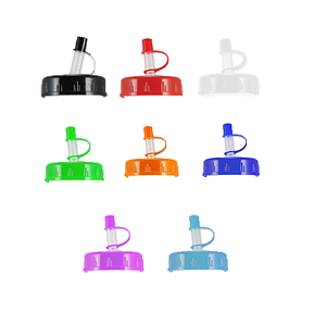 Sports Bottle USA made 32 oz plastic water bottle push spout