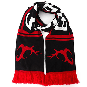 Soft Knitted Woven Scarf w/ Tassel
