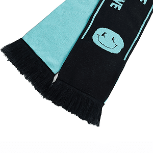 Stretchy Knitted Woven Scarf w/ Tassel