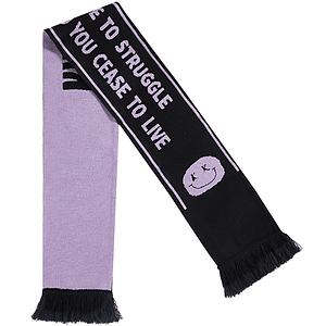 Stretchy Knitted Woven Scarf w/ Tassel