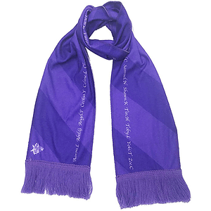 Winter Sublimation Printing Scarf w/ Tassel